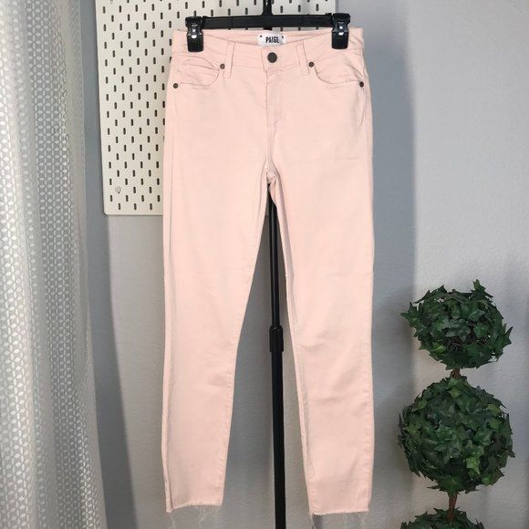 PAIGE Denim - PAIGE Verdugo Crop Jeans | Pink | Size 26